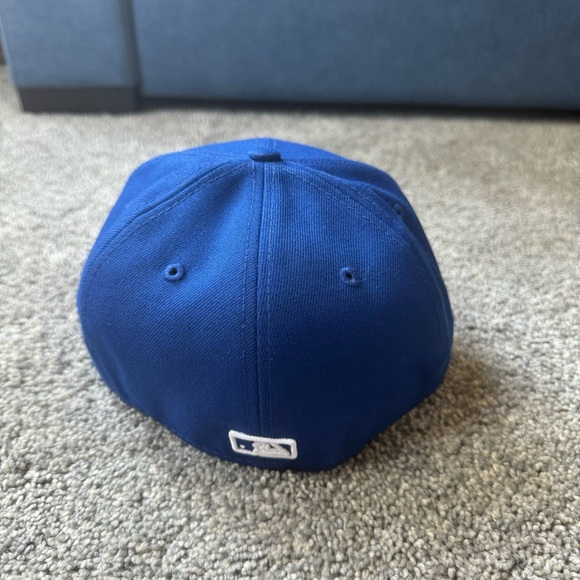 New Era Houston Astros 59fifty fitted Hat Royal Blue Size 7 NWOT - Picture 5 of 9